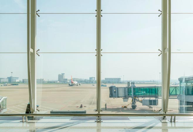 Perth Airport terminals T1 T2 T3 and T4 across two terminal precincts
