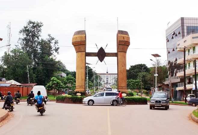 The Royal Mile leading to Kabaka’s Palace in Kampala