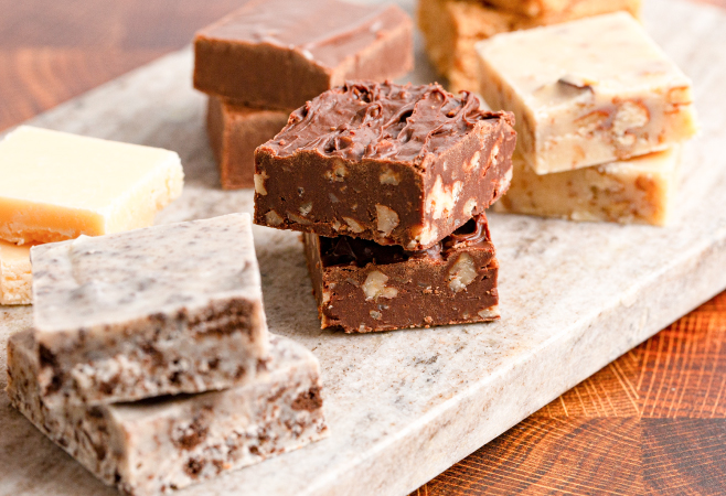 The Famous Bruny Island Fudge Flavors