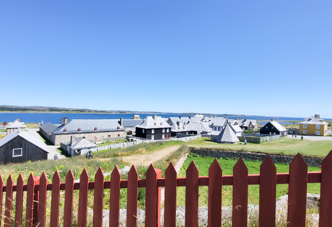 The Fortress of Louisbourg is the largest historical reconstruction in North America