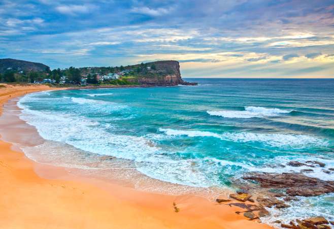 Avalon Beach Is the Perfect Choice for Longboarders and Laid-Back Surfing Sessions